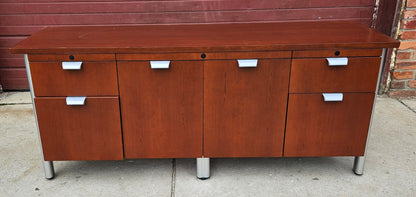 KNOLL 4 POSITION MODERN 2000's LOCKABLE CREDENZA by FLORENCE KNOLL FREE SHIPPING
