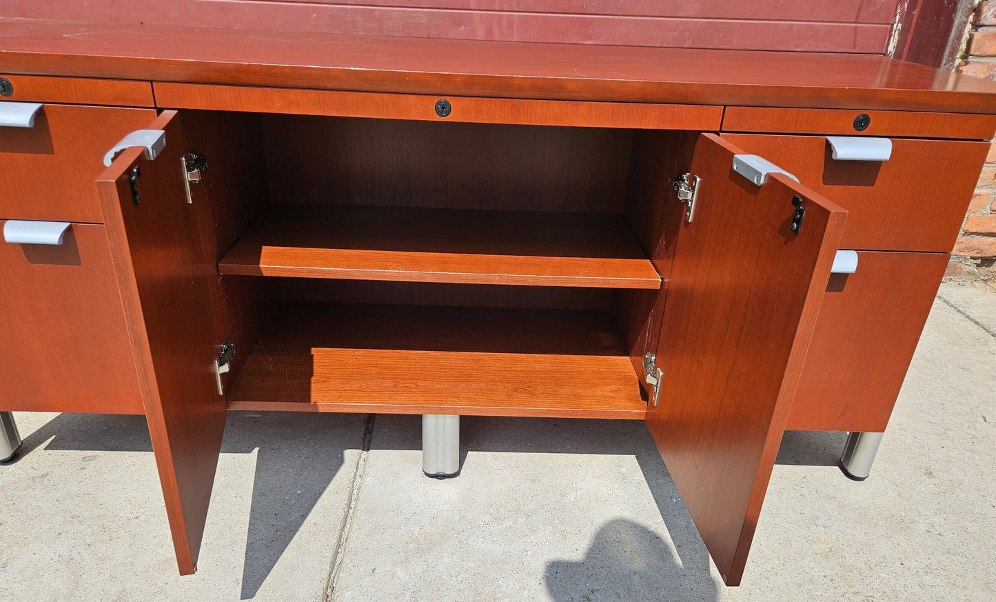 KNOLL 4 POSITION MODERN 2000's LOCKABLE CREDENZA by FLORENCE KNOLL FREE SHIPPING