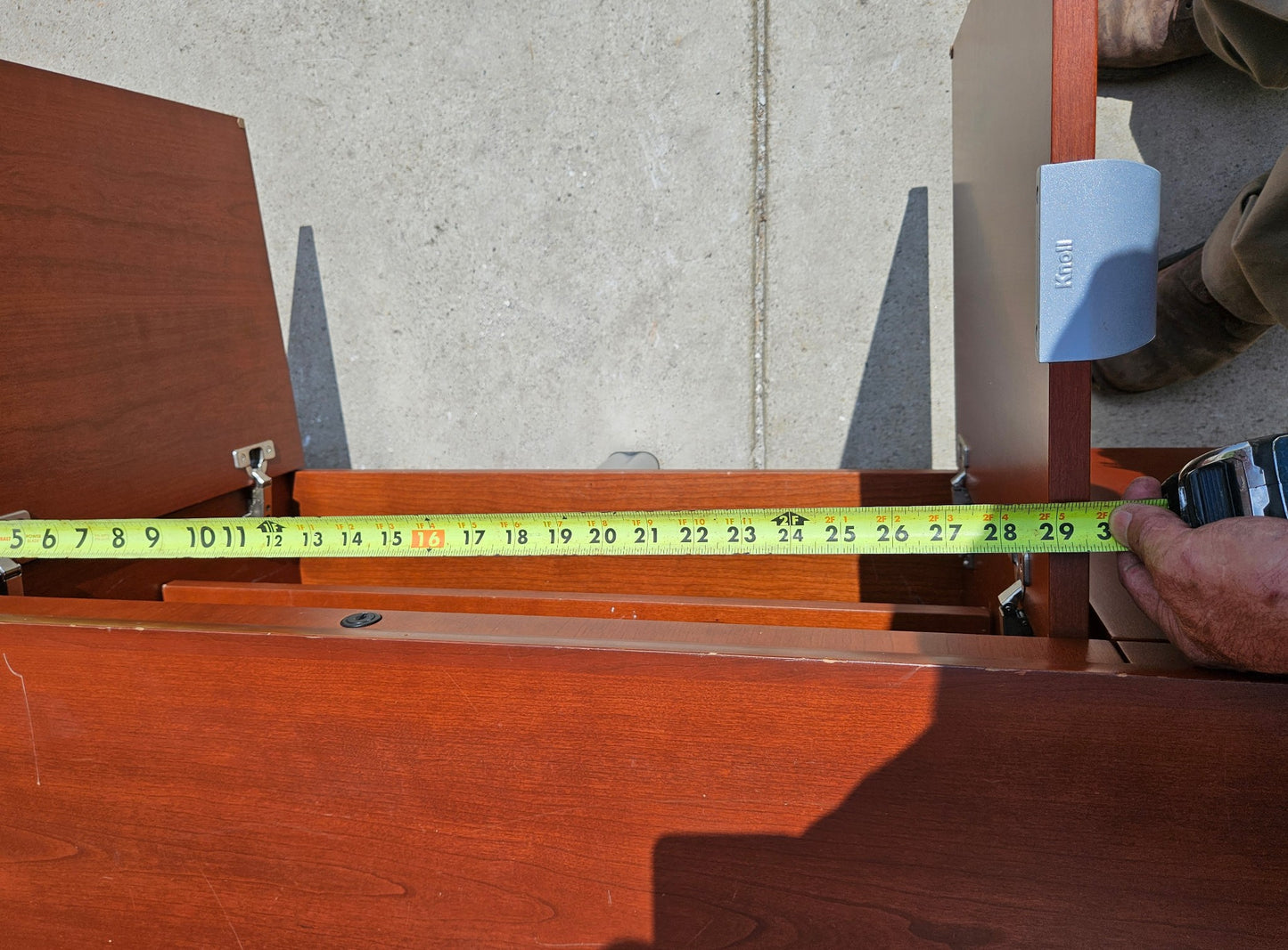 KNOLL 4 POSITION MODERN 2000's LOCKABLE CREDENZA by FLORENCE KNOLL FREE SHIPPING