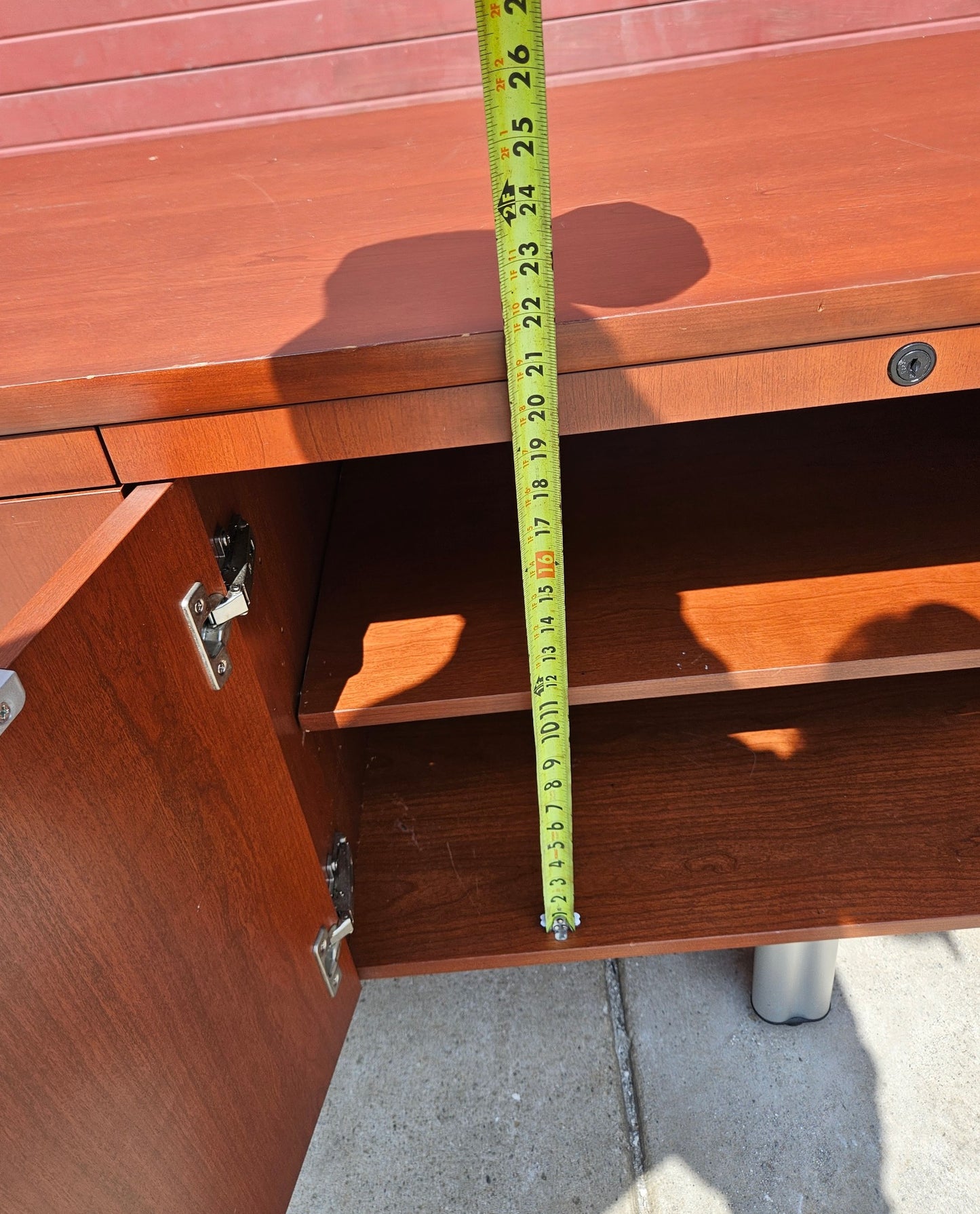 KNOLL 4 POSITION MODERN 2000's LOCKABLE CREDENZA by FLORENCE KNOLL FREE SHIPPING