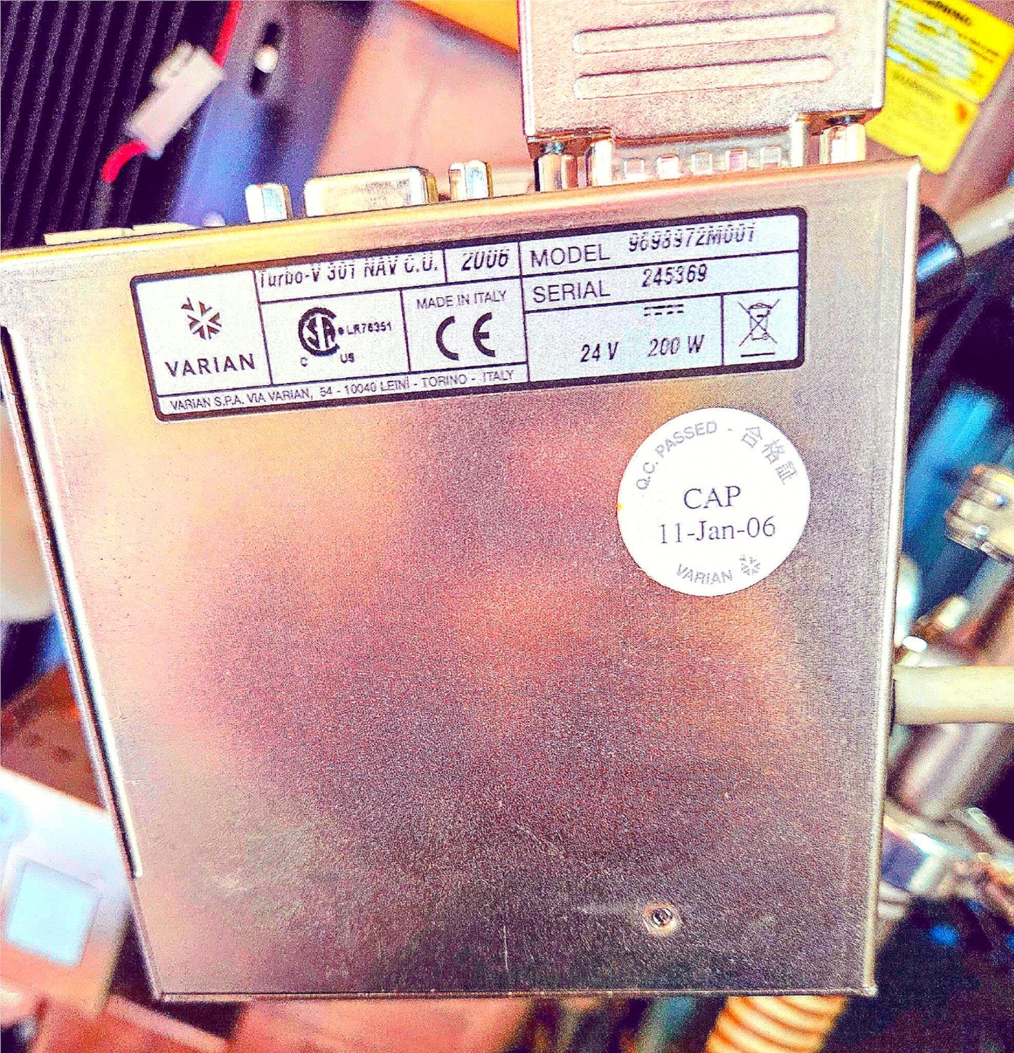 FOR PARTS VARIAN TV301 NAV TURBO PUMP TURBOV 301-AG RACK CONTROLLER FREESHIP