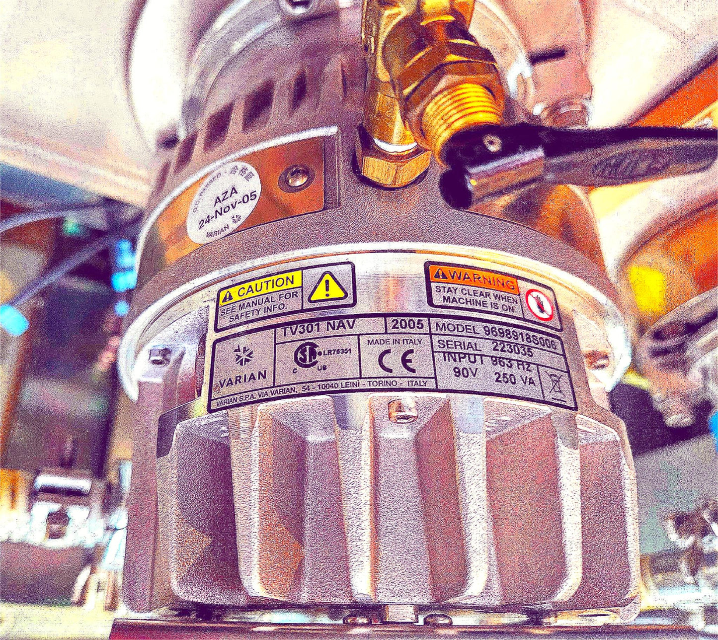 FOR PARTS VARIAN TV301 NAV TURBO PUMP TURBOV 301-AG RACK CONTROLLER FREESHIP