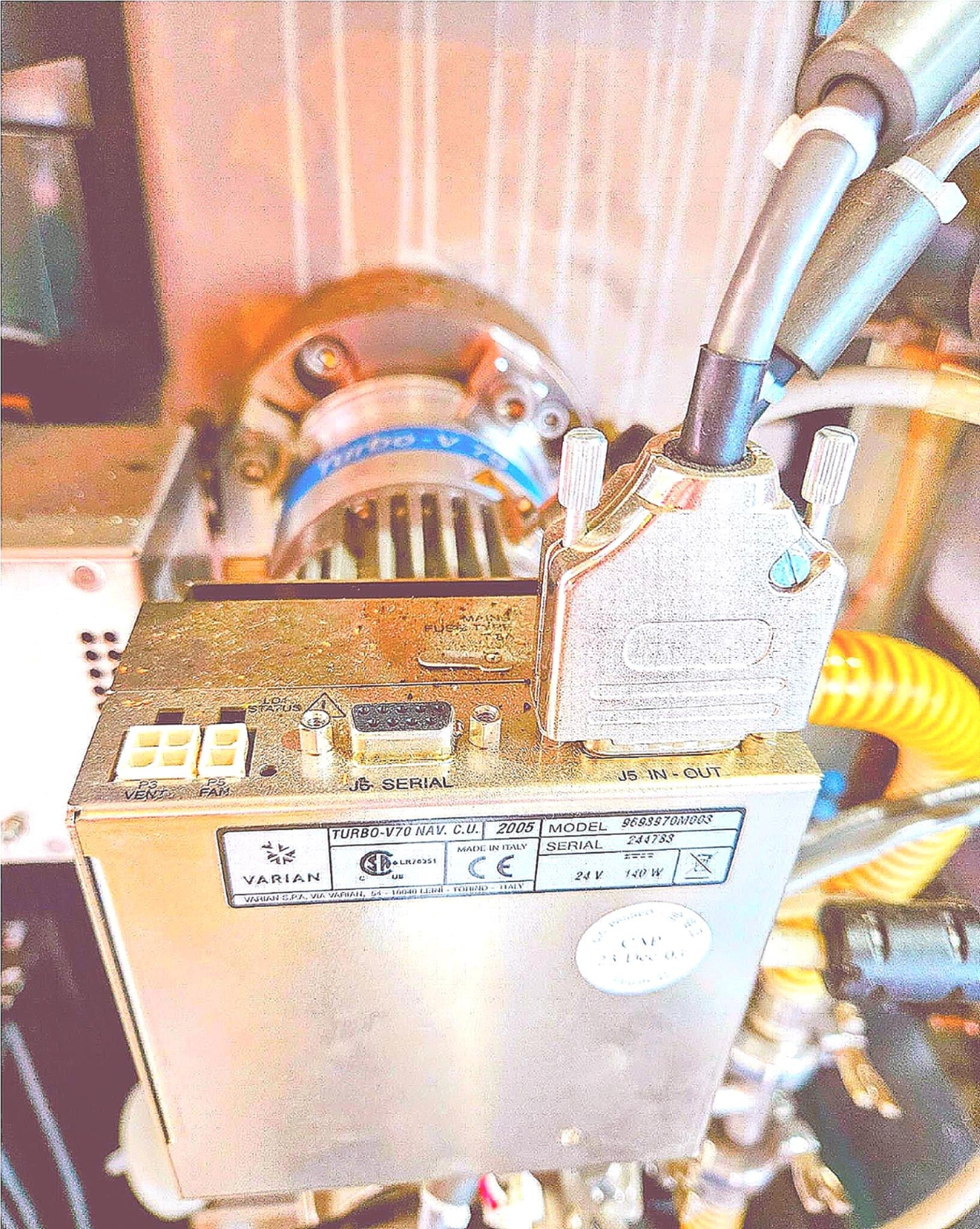 90-DAY-WARRANTY VARIAN TURBOV-70 PUMP w/ TURBO V70 RACK CONTROLLER FREESHIP