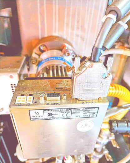 90-DAY-WARRANTY VARIAN TURBOV-70 PUMP w/ TURBO V70 RACK CONTROLLER FREESHIP