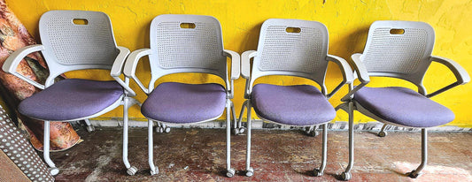 LOT OF 14 ALLSTEEL PERK PLYFOLD MUSCATINE BUSINESS FOLDING CHAIRS FREE SHIP