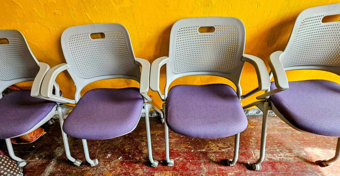 LOT OF 14 ALLSTEEL PERK PLYFOLD MUSCATINE BUSINESS FOLDING CHAIRS FREE SHIP