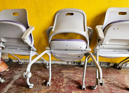 LOT OF 14 ALLSTEEL PERK PLYFOLD MUSCATINE BUSINESS FOLDING CHAIRS FREE SHIP