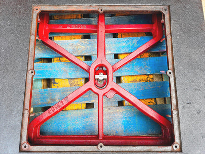 PERFECT VINTAGE ORIGINAL TOLEDO 750LB BEAM & DIAL PLATFORM GRAIN SCALE FREE SHIP