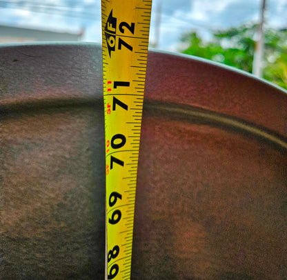 PERFECT VINTAGE ORIGINAL TOLEDO 750LB BEAM & DIAL PLATFORM GRAIN SCALE FREE SHIP