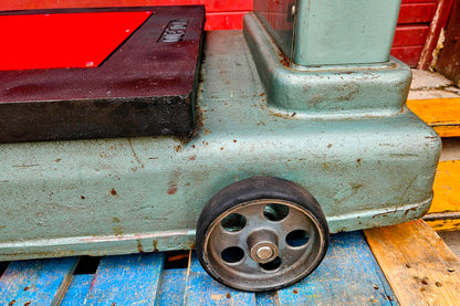 PERFECT VINTAGE ORIGINAL TOLEDO 750LB BEAM & DIAL PLATFORM GRAIN SCALE FREE SHIP