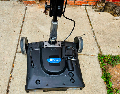 90-DAY-WARRANTY WINDSOR PIVOT IPX4 FLOOR SCRUBBER 2 BRUSHES WATCH-VIDEO FREESHIP