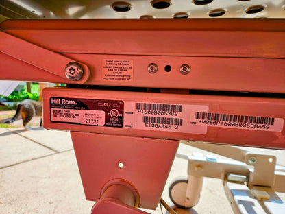 HILL-ROM ADVANTA P1600 POWER HOSPITAL GURNEY GELMATTRESS DIGITALSCALE WATCHVIDEO