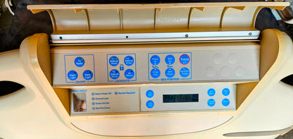 HILL-ROM ADVANTA P1600 POWER HOSPITAL GURNEY GELMATTRESS DIGITALSCALE WATCHVIDEO