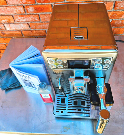 90DAY-WARRANTY GAGGIA BABILA SUP046DG ESPRESSO MANUAL & DECALC SOLUTION FREESHIP