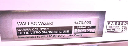 WARRANTY PERKIN ELMER WALLAC WIZARD 1470 GAMMA COUNTER WATCH-VIDEO FREE-SHIP