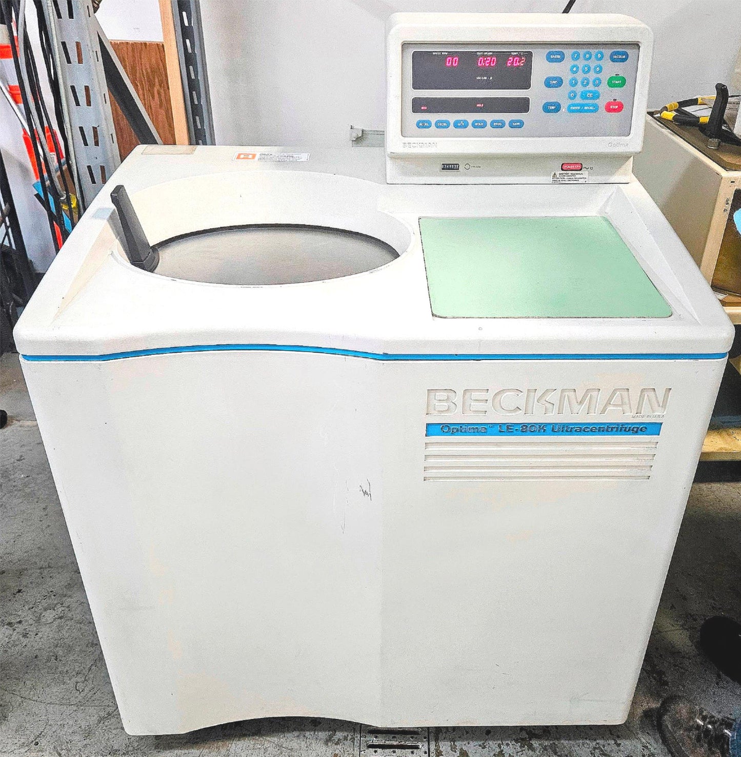 REFURBISHED BECKMAN OPTIMA LE-80K ULTRACENTRIFUGE 2Ti ROTORs WATCHVIDEO FREESHIP