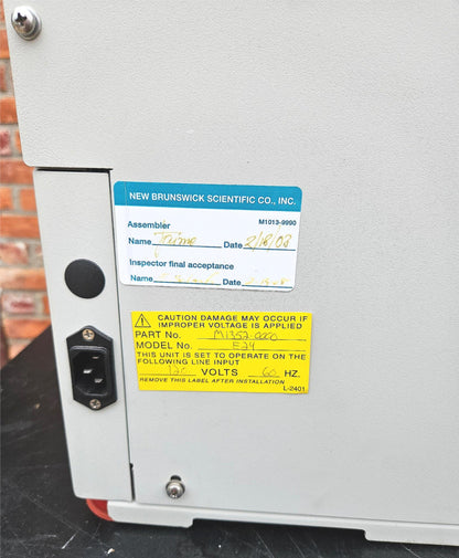 WARRANT REFURBISHD NEW BRUNSWICK EXCELLA E24 INCUBATOR SHAKER WATCHVIDEOFREESHIP