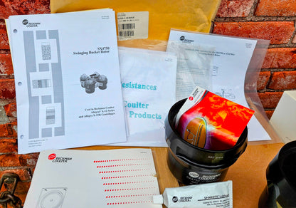 90DAY-WARRANTY BRAND NEW BECKMAN COULTER SX4750 BUCKET ROTOR & EXTRAS FREE-SHIP