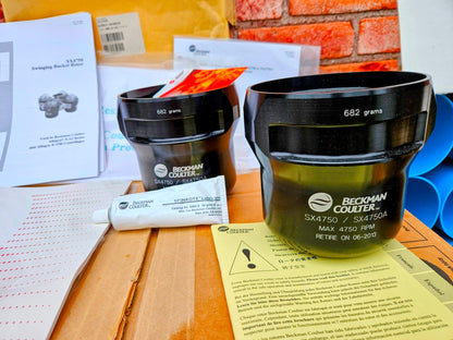90DAY-WARRANTY BRAND NEW BECKMAN COULTER SX4750 BUCKET ROTOR & EXTRAS FREE-SHIP