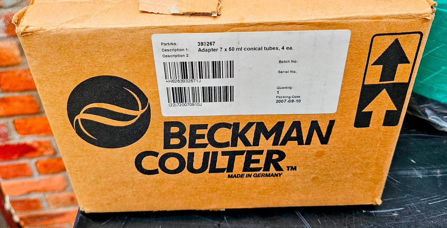 90DAY-WARRANTY BRAND NEW BECKMAN COULTER SX4750 BUCKET ROTOR & EXTRAS FREE-SHIP
