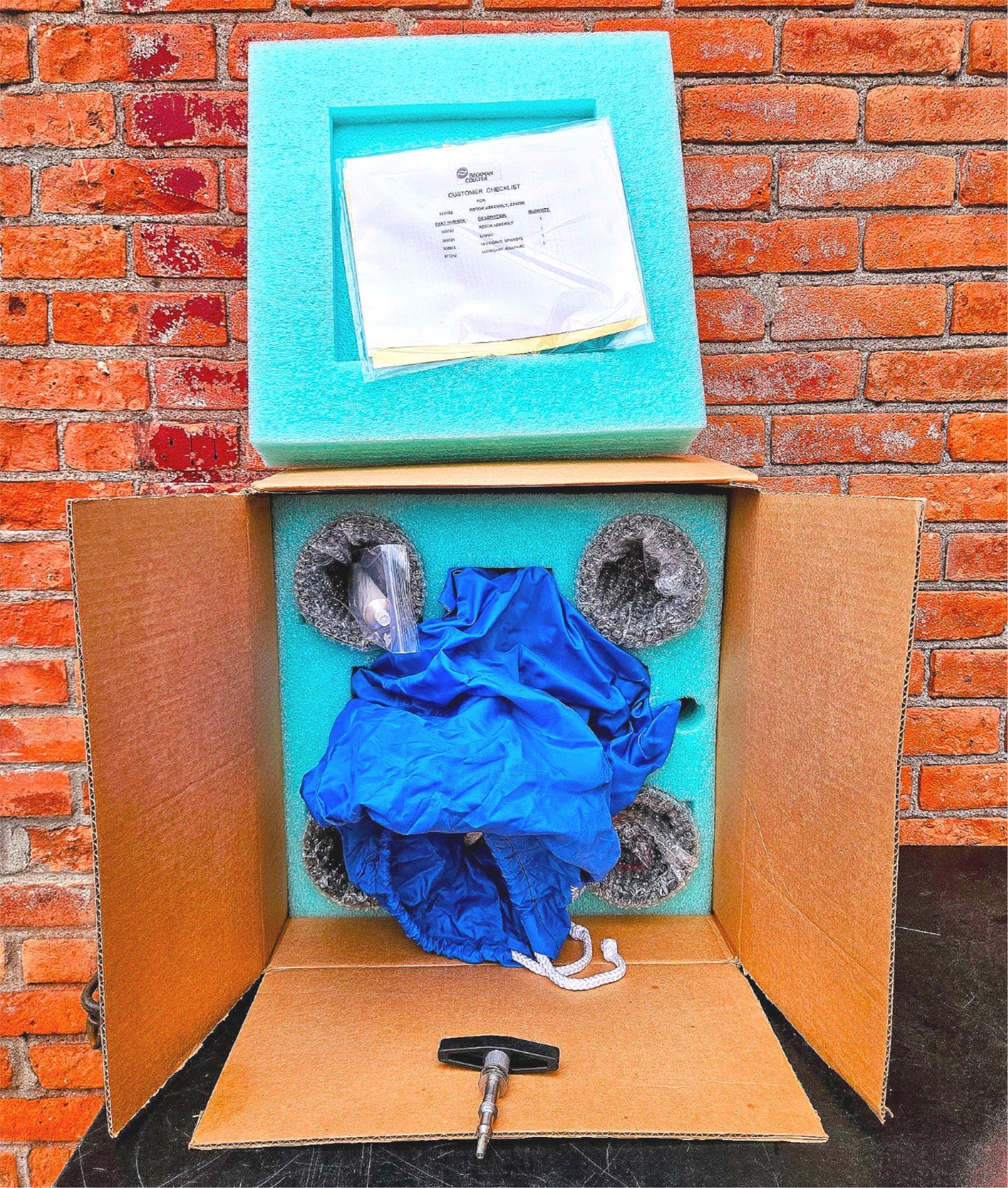 90DAY-WARRANTY BRAND NEW BECKMAN COULTER SX4750 BUCKET ROTOR & EXTRAS FREE-SHIP