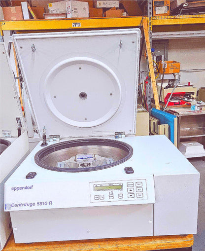 REFURBISHD EPPENDORF 5810R REFRIGERATED CENTRIFUGE A462 ROTOR WATCHVIDEOFREESHIP