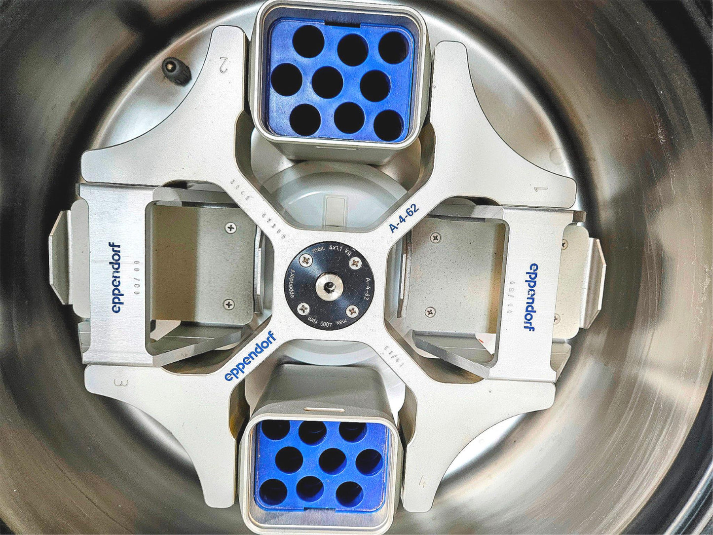 REFURBISHD EPPENDORF 5810R REFRIGERATED CENTRIFUGE A462 ROTOR WATCHVIDEOFREESHIP