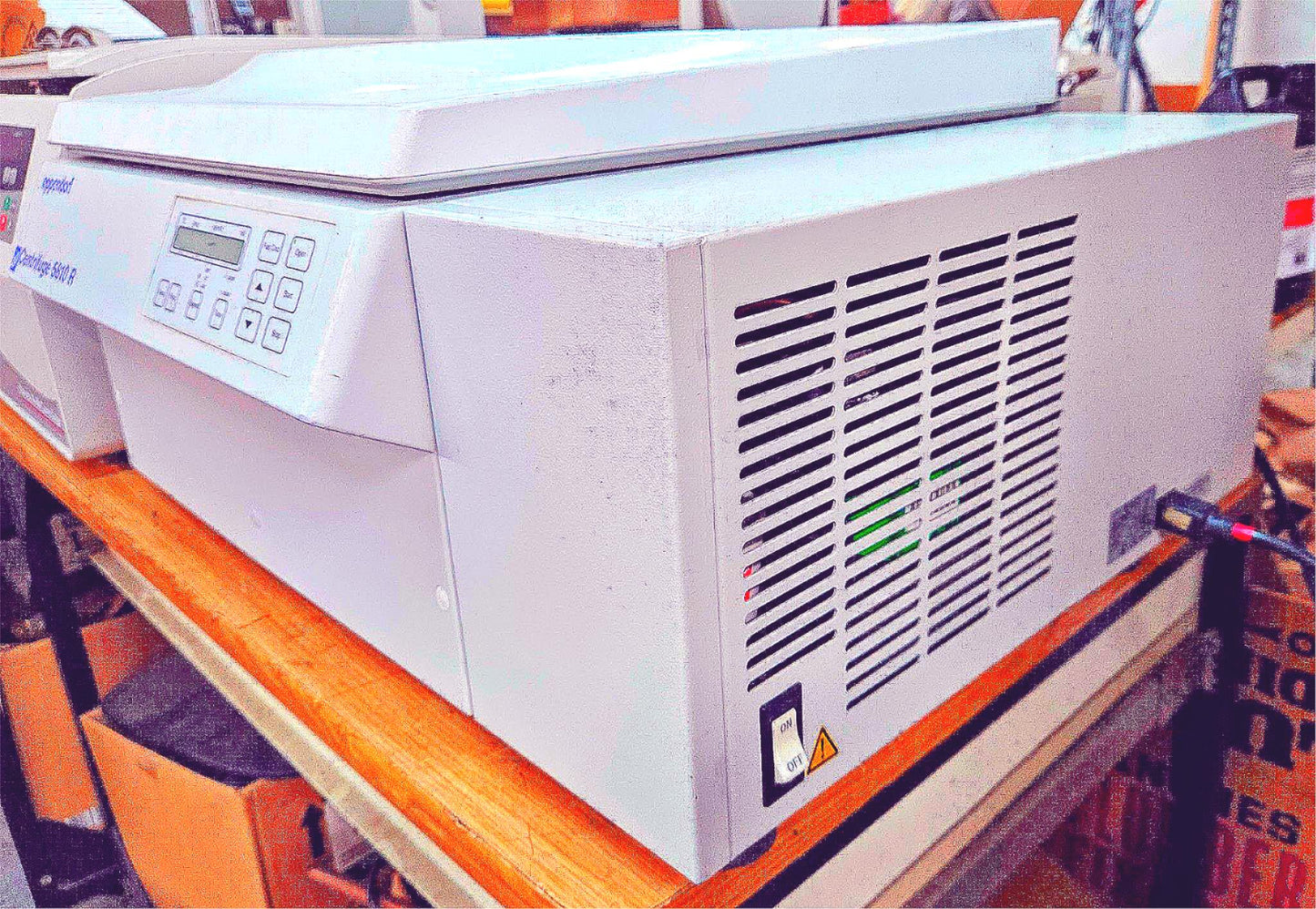 REFURBISHD EPPENDORF 5810R REFRIGERATED CENTRIFUGE A462 ROTOR WATCHVIDEOFREESHIP