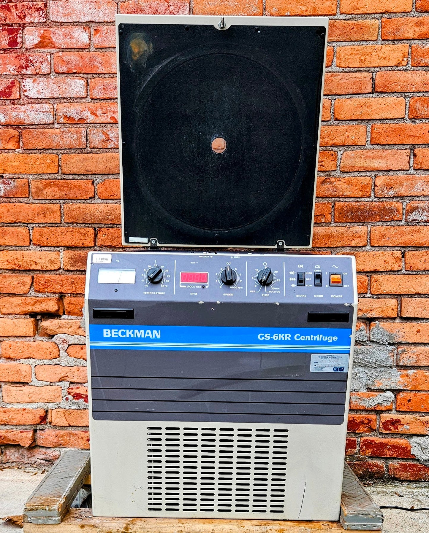 REFURBISHED BECKMAN GS-6K REFRIGERATED CENTRIFUGE GH3.8 ROTOR WATCHVIDEOFREESHIP