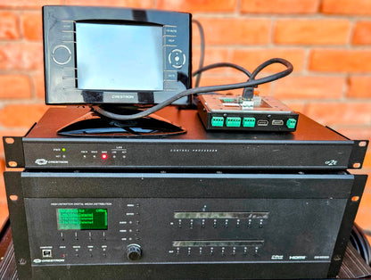 CRESTON DM-MD8X8 Matrix Switcher TPS-6 Monitor DM-RMC-100 CP2E Control Processor