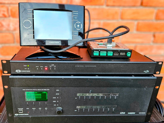 CRESTON DM-MD8X8 Matrix Switcher TPS-6 Monitor DM-RMC-100 CP2E Control Processor