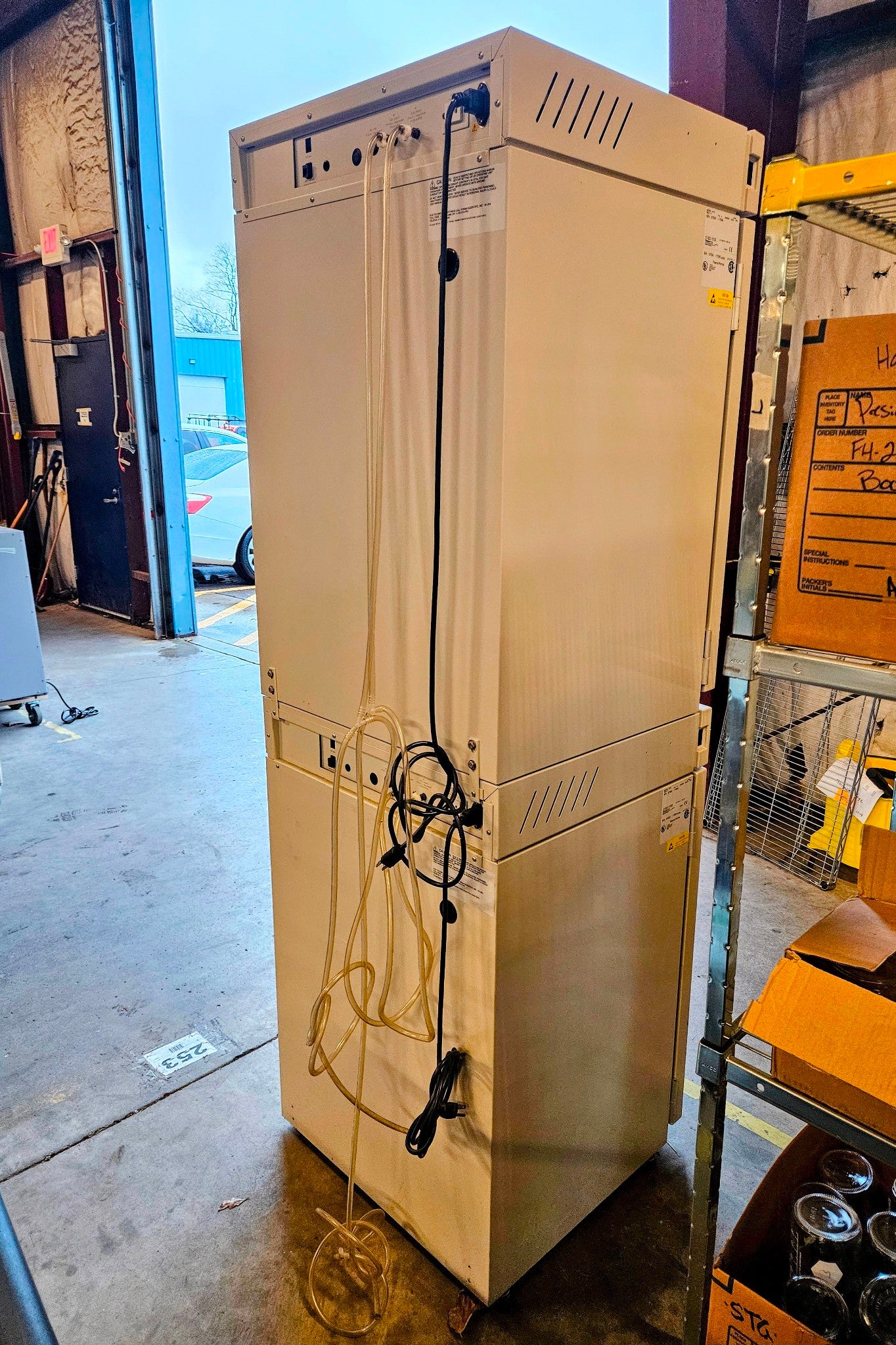 WARRANTY FORMA Model 3110 WATER JACKETED DOUBLE STACK CO2 INCUBATOR FREESHIP