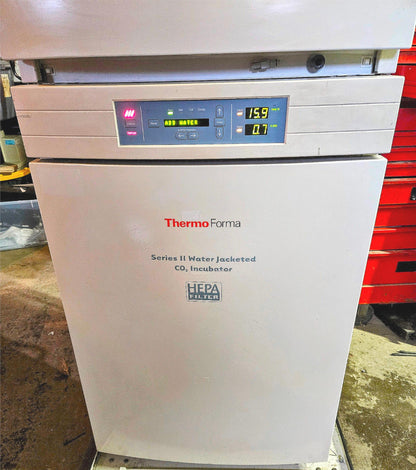WARRANTY FORMA Model 3110 WATER JACKETED DOUBLE STACK CO2 INCUBATOR FREESHIP