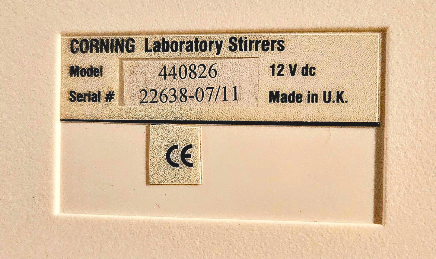 90DAYWARRANTY CORNING MP9I 9POSITION 9x250mL MAGNETIC STIRRER 2000RPM WATCHVIDE0