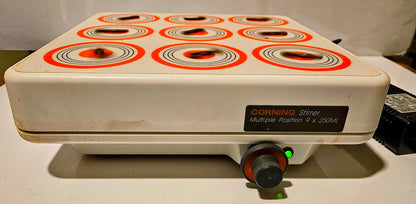 90DAYWARRANTY CORNING MP9I 9POSITION 9x250mL MAGNETIC STIRRER 2000RPM WATCHVIDE0