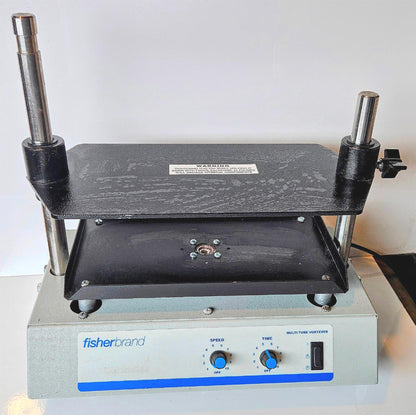 90DAYWARRANTY FISHER MULTI TUBE 1200 to 2400 RPM VORTEX ORBITAL MIXER WATCHVIDEO