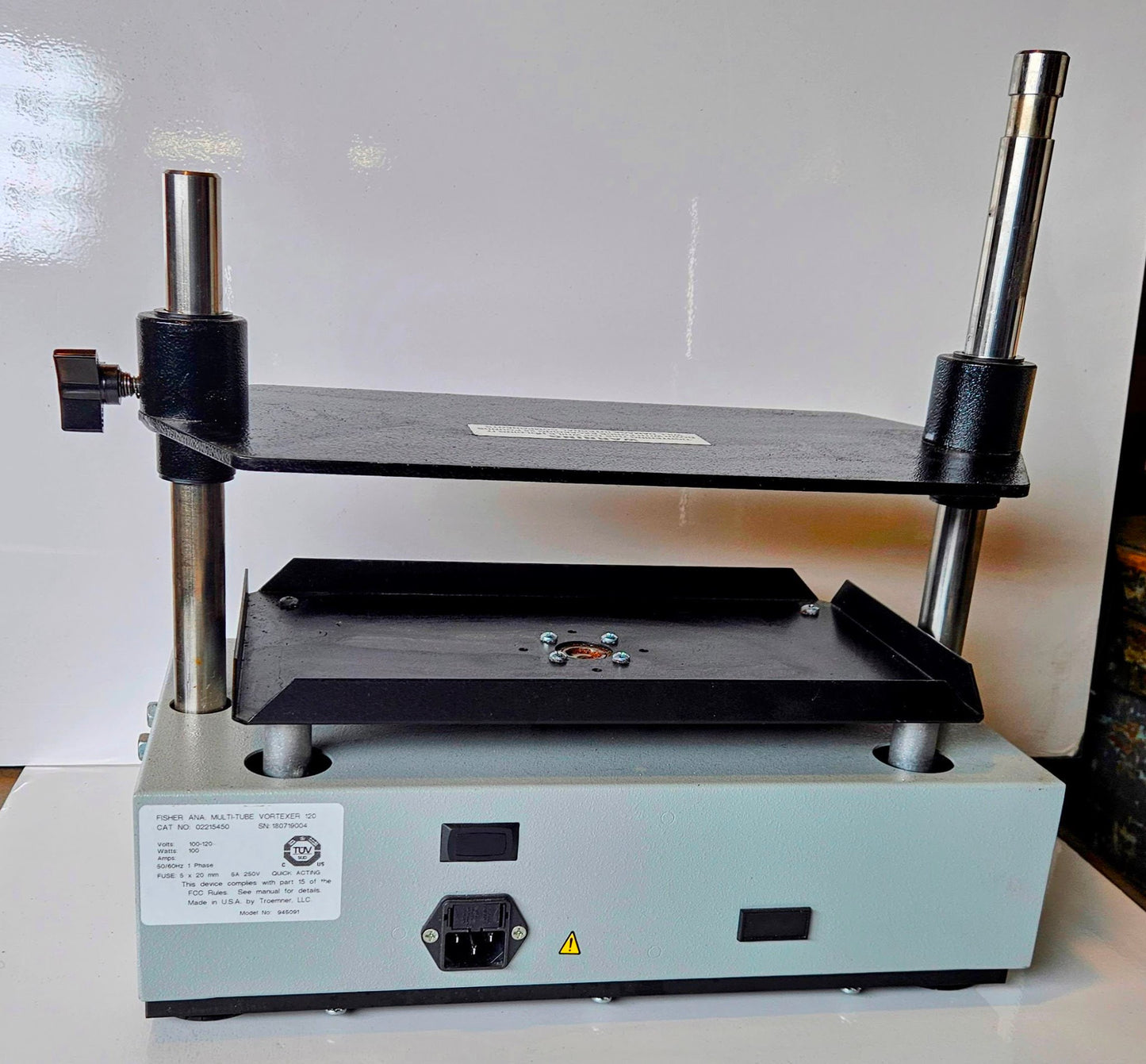 90DAYWARRANTY FISHER MULTI TUBE 1200 to 2400 RPM VORTEX ORBITAL MIXER WATCHVIDEO