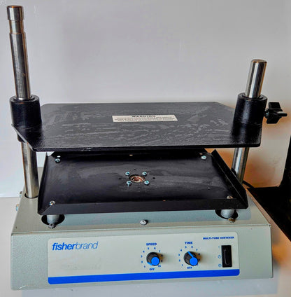 90DAYWARRANTY FISHER MULTI TUBE 1200 to 2400 RPM VORTEX ORBITAL MIXER WATCHVIDEO