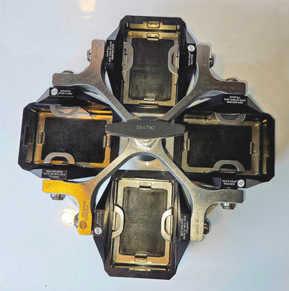 90DAYWARRANT BECKMAN COULTER SX4750 BUCKET ROTOR PLATE CARRIER & SCREW FREE-SHIP