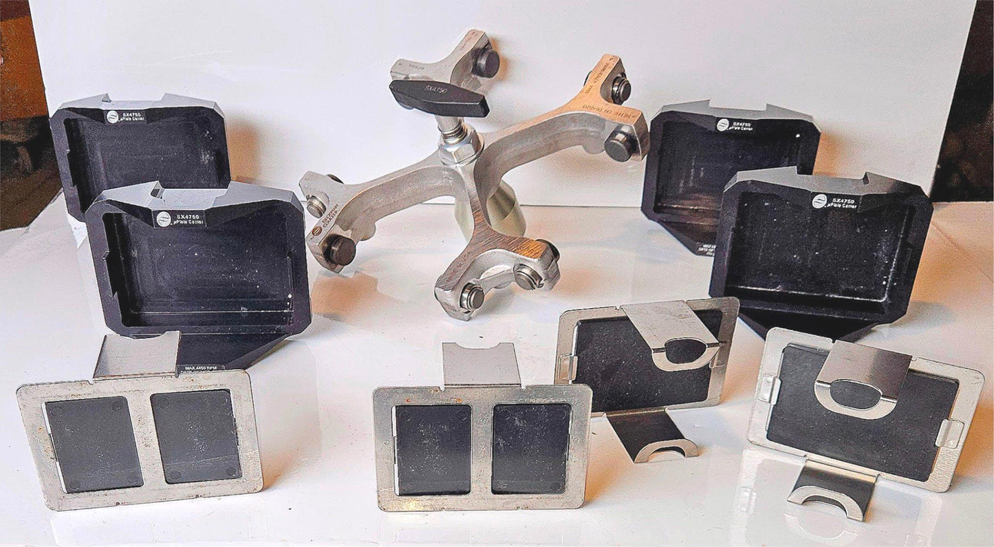 90DAYWARRANT BECKMAN COULTER SX4750 BUCKET ROTOR PLATE CARRIER & SCREW FREE-SHIP