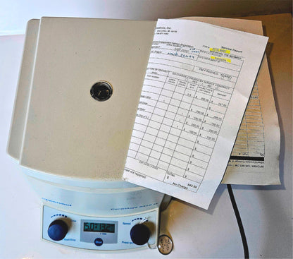 90-DAY-WARRANTY EPPENDORF 5415D with F45-24-1 ROTOR & LID WATCH VIDEO FREE SHIP