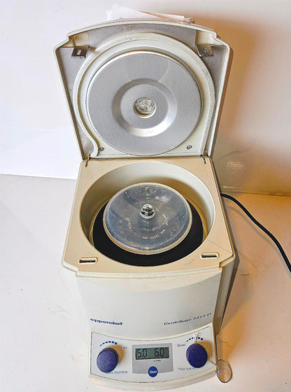 90-DAY-WARRANTY EPPENDORF 5415D with F45-24-1 ROTOR & LID WATCH VIDEO FREE SHIP