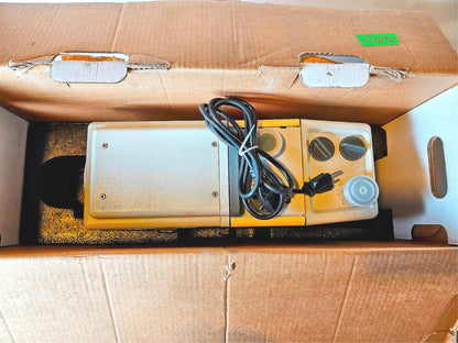 100% REBUILT EDWARDS RV3 VACUUM PUMP ORIGINAL BOX & OIL 90DAYWARRANTY WATCHVIDEO