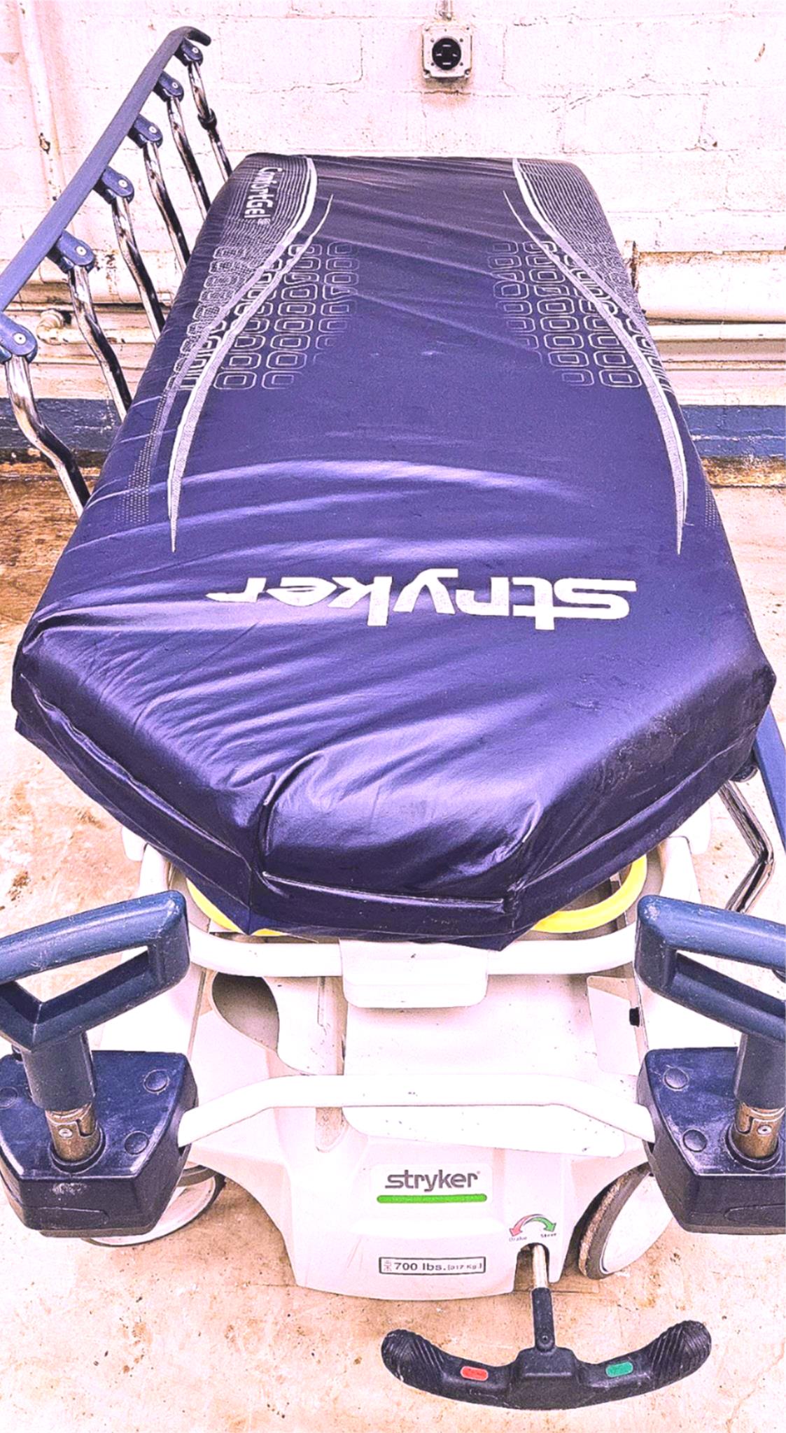 90-DAY-WARRANTY STRYKER 1007 COMFORT GEL MATTRESS HOSPITAL STRETCHER FREE-SHIP