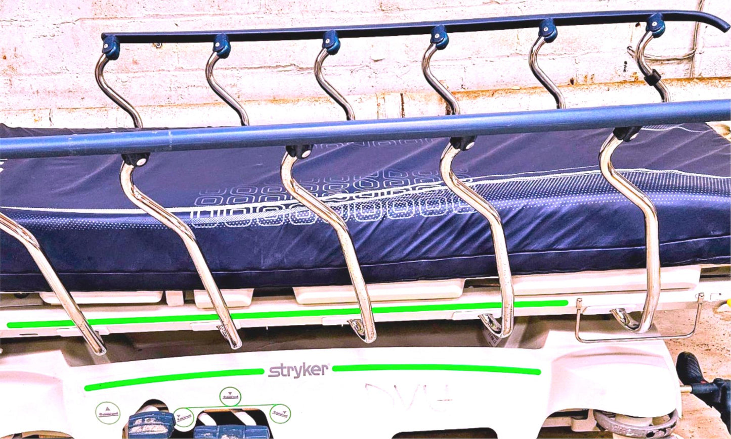 90-DAY-WARRANTY STRYKER 1007 COMFORT GEL MATTRESS HOSPITAL STRETCHER FREE-SHIP