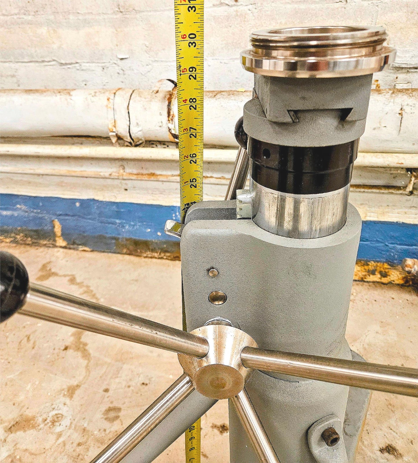 WARRANTY BRUNSON ROCKSTEADY RS231 SHORT HEAVYDUTY INDUSTRIAL STAND BOOM FREESHIP