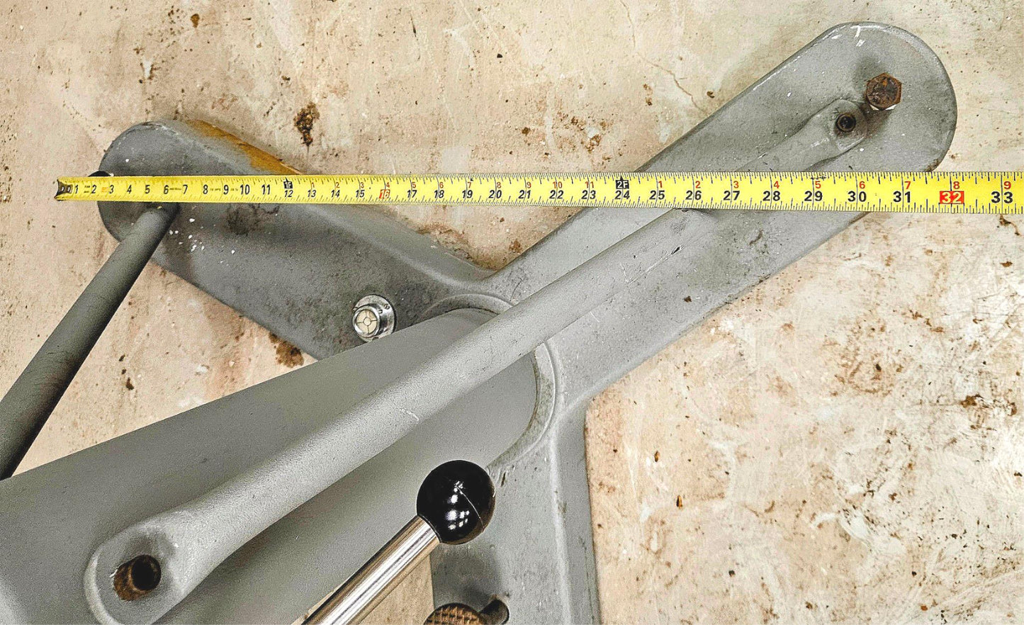 WARRANTY BRUNSON ROCKSTEADY RS231 SHORT HEAVYDUTY INDUSTRIAL STAND BOOM FREESHIP