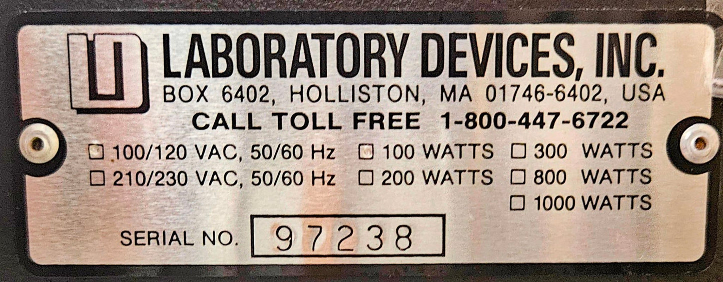 WARRANTY LABORATORY DEVICES DIGI-PLATE PROGRAMMABLE PLATE HEATER FREESHIP