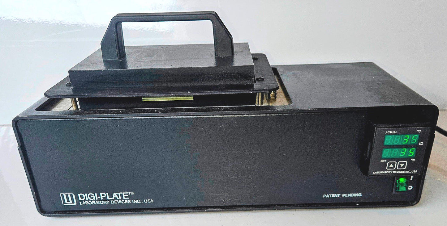 WARRANTY LABORATORY DEVICES DIGI-PLATE PROGRAMMABLE PLATE HEATER FREESHIP