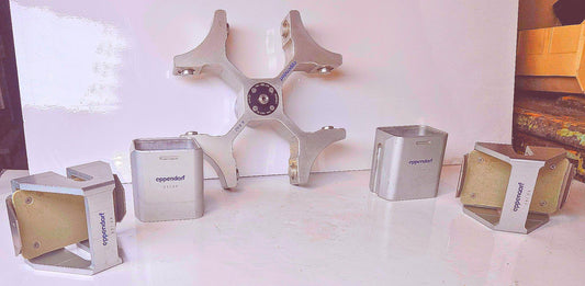 WARRANTY EPPENDORF A-4-62 ROTOR & 4 SWING BUCKETS for 5810 Centrifuges FREE-SHIP